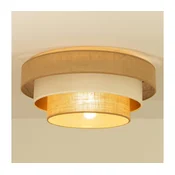 Stropna svjetiljka WENTA 1xE27/60W/230V pr. 50 cm juta/bež