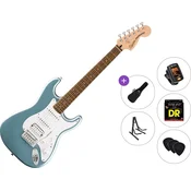 Fender Squier Affinity Series Stratocaster Junior HSS LRL Standard SET Ice Blue Metallic Električna gitara