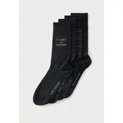 Tommy Hilfiger Underwear Nogavice siva/črna/bela