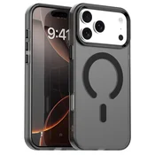 Hibridni ovitek Techsuit CandyCase MagSafe za iPhone 17 Pro - black