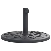 Vidaxl Podstavek za senčnik za O38/48 mm palice 12 kg okrogel