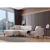 Atelier del Sofa Ugaona garnitura Horizon 85x43x200cm Bež