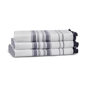 Lessentiel Maison Peškir za ruke 50x90cm Belo-Tamnoplavi