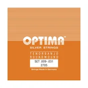 Strune za Banjo Optima 658.495
