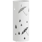 Homestar Stojalo za dežnik 17x41 cm belo