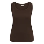 KAFFE CURVE Bluza KCCarina mokka