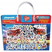 Playmobil Action Heroes. Kocham naklejać
