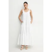 MICHAEL Michael Kors Poletna obleka MS582WLF4C Bela Regular Fit