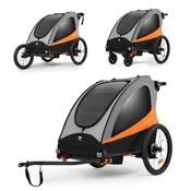 Kinderkraft prikolica za bicikl 3u1 Nava Sunny