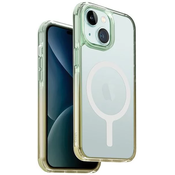 UNIQ case Combat Duo iPhone 15 6.1 Magclick Charging green-yellow (UNIQ-IP6.1(2023)-CDSGRSYE)