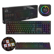 Gaming tipkovnica SAV STYX Outemu Blue, Hot Swap, RGB