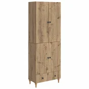 vidaXL Set omar 2 pcs 66 x 34,5 x 95 cm Inženirski les