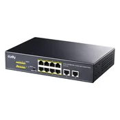 CUDY Video rekorder i svic FS1010P 8-Port 10/100M crni