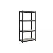 Songmics Shranjevalna polica 160x80x40 cm modra