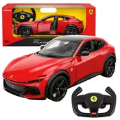 Ferrari Purosangue Auto na daljinsko upravljanje RC Rastar Crveni 1:14