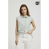 Marisse Womens Shirt L-Ko-4374 Olive