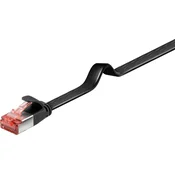 GOOBAY Wentronic Flachkabel U/FTP Cat6, črno, 5m, 94235, (20786912)