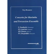 ROSAURO N.:CONCERT FOR MARIMBA AND PERCUSION