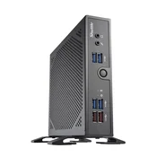 Shuttle XPC slim Barebone DS50U, fanless, Intel Celeron 7305