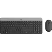 LOGITECH Bežicna tastatura i miš MK470 Graphite