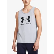 Under Armour SPORTSTYLE LOGO TANK, maja m.br, siva 1382883