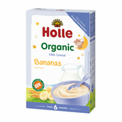 Holle bananina-mlečna kaša 250g, 6m+, BIO 110309