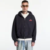 Mikina Rhude American Spirit Zip-Up Hoodie Vintage Black/ Red M