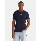 Kappa Majica Authentic Nuria 341V2UW Mornarsko modra Regular Fit