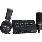 M-Audio M-Track Duo HD Pack USB avdio vmesnik - zvočna kartica (Kot novo)