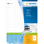 Herma etikete 48,3x16,9 A4/64 1/100 bela ( 02H4271 )
