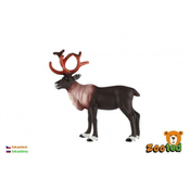 Severni jelen polar zooted plastika 15cm