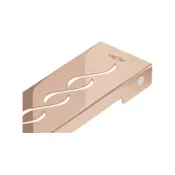 Mexen Flat M18 prekrivna plošča za linijsko odvod 80 cm, rožnato zlato - 1623080