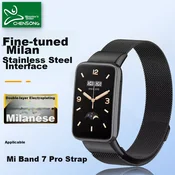 Chensong Zamenska narukvica za pametne satove za Xiaomi Smart Band 8, Crna