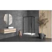 KOLPA-SAN kotna tuš kabina Libra 140x80-L B/1, 517370