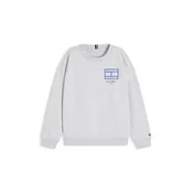 TOMMY HILFIGER Majica  modra / pegasto siva