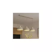 Brilagi - Luster na sajli 3xE27/60W/230V bež/zlatna