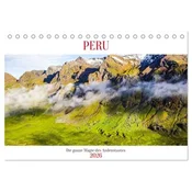 Peru - Magie der Anden (Tischkalender 2026 DIN A5 quer), CALVENDO Monatskalender