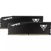 Patriot DDR5 - 32GB - 6400 - CL - 32 (2x 16 GB) Dual Kit (black, VEU532G6432K, Viper Elite 5 Ultra, INTEL XMP, AMD EXPO)