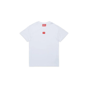 Otroška bombažna kratka majica Diesel TXDIEGO T-SHIRT bela barva, J02501