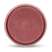 Bordo rdeč krožnik iz kamenine o 22 cm Duna – ONA