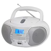 RADIO Sencor Radio CD SPT2700, Bluetooth/MP3/USB/FM, bela