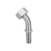 Metrična kotna tulka, notranji navoj, DKOL 45, DN16, 18L, M26x1,5, Premium HYDRAL