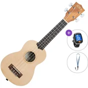 Kala KA-15-S-S-W/UBS-R Basic SET Natural Satin Soprano ukulele