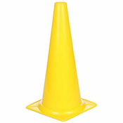 Športni stožec rumene barve višina/širina 15 cm