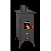 PRITY Mini Mala pec na drva, 5.2 kW, Crna