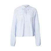 ONLY Bluza ONLLennyo svetlo modra/bela