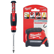 MILWAUKEE SET tračni meter 5m in univerzalni izvijač z ragljo 4932493918