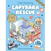 Cutie Stickering #2 Capybara Rescue: The Ultimate Cosy Sticker Book
