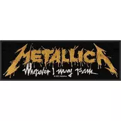 Metallica Wherever I May Roam Našitek za šivanje 100 x 50 mm