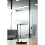 Opviq Stona lampa Smith, Belo-crna